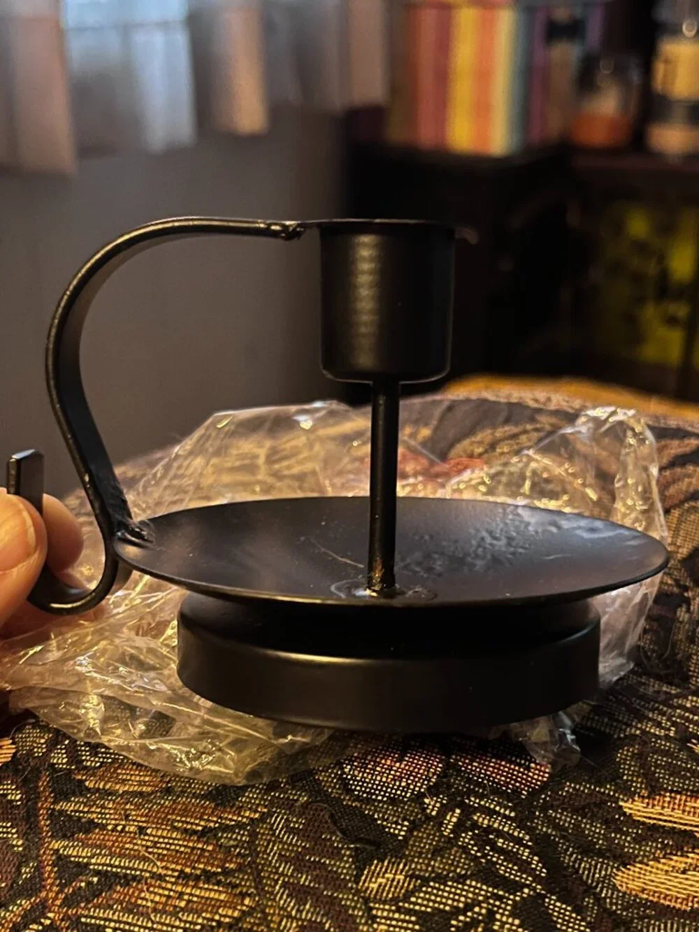 NWOT Black Candlestick Holders